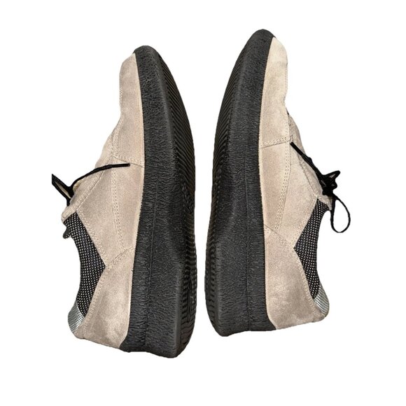 ECCO Tan Black Suede Lace Up Walking Comfort Sneakers Size 36 US 5 to 5.5 - Picture 4 of 6